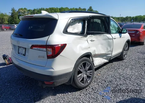 2022 Honda Pilot Awd Sport from USA, damaged, VIN 5FNYF6H36NB096342